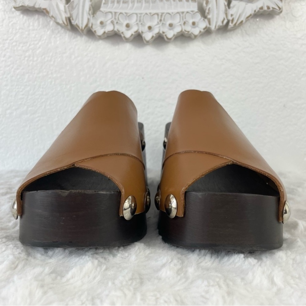 Ganni Stud detail open toe Women's Clogs sandals - Picture 4 of 9